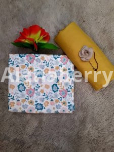 Plain and pattern material