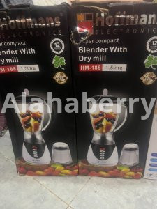 Blender with dry mill